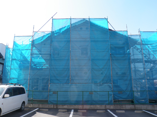 自然素材の二世帯住宅　工事状況｜愛知県名古屋市北区