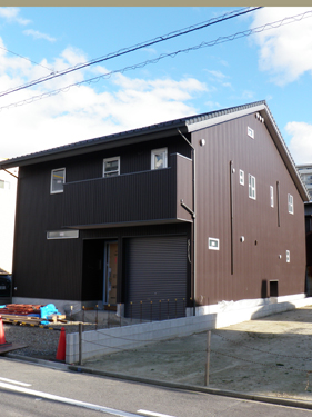 自然素材の二世帯住宅　工事状況｜愛知県名古屋市北区