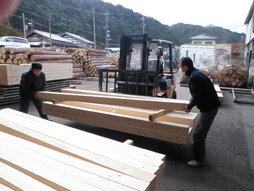 あま市美和町/土壁の家　番付け