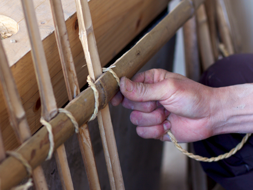 あま市美和町/土壁の家　おやこ向けワークショップ