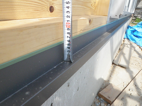 あま市美和町/土壁の家　透湿防水シート完了