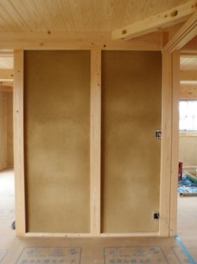 あま市美和町/土壁の家　木材保護塗料