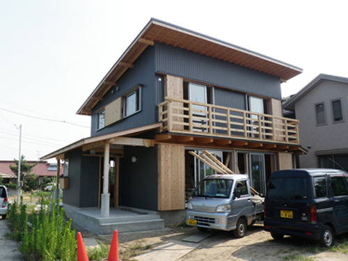 あま市美和町/土壁の家　木材保護塗料