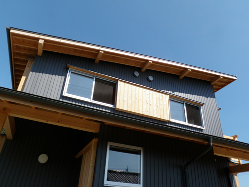 あま市美和町/土壁の家　木材保護塗料