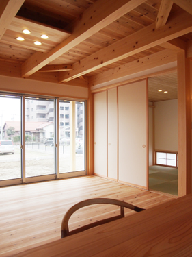 自然素材の家　あま市中萱津